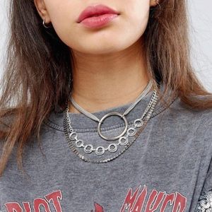 Jewelry - Reclaimed Vintage Chain Chokers Jewelry - Reclaimed Vintage Chain Chokers